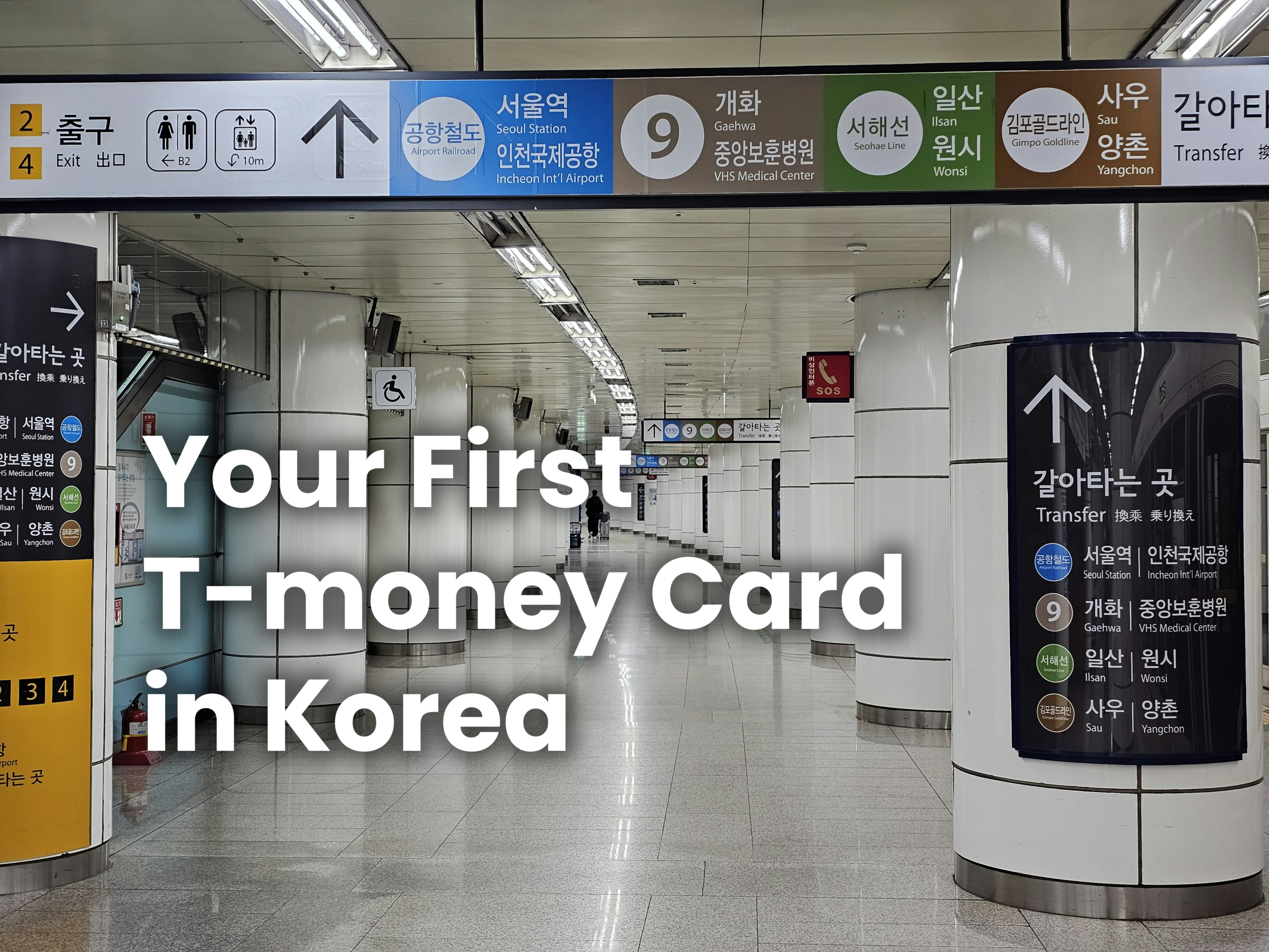 Your First Korean Transportation Card: How to Buy and Charge a T-money Card (2026)